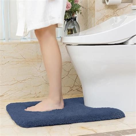 Tapis Contour Wc Antidérapant Tapis De Toilette Wc Épaissi Tapis Wc