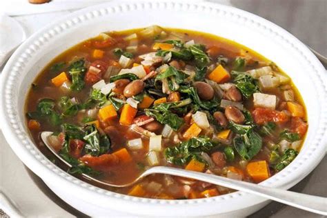 Silverbeet And Borlotti Bean Soup