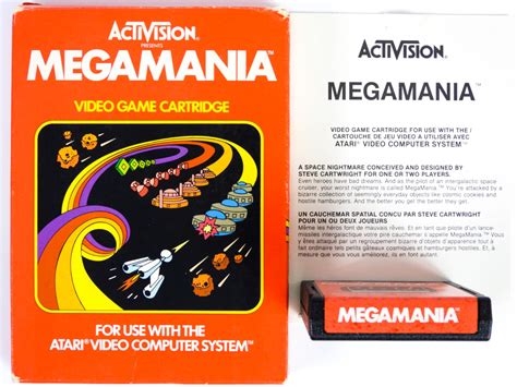 Megamania Picture Label Atari 2600 Retromtl