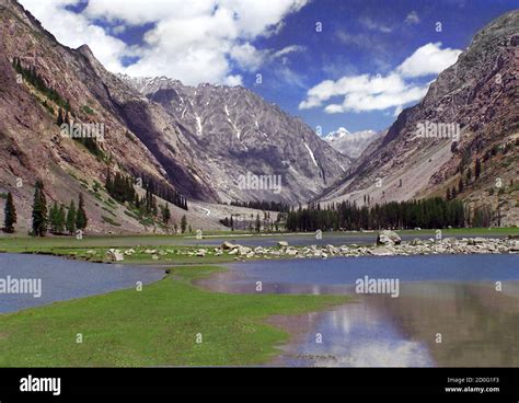 Mahodand Lake Is A Lake Located In The Upper Usho Valley At A Distance