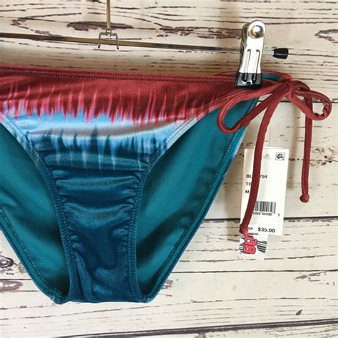 The Bikini Lab Swim Bikini Lab Dip Dye String Bikini Bottoms Medium Poshmark