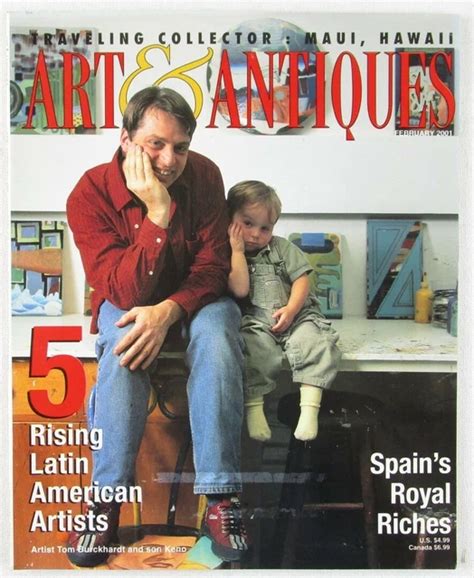 Art And Antiques Magazine February 2001 Tom Burckhardt Latin American