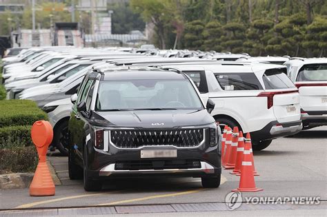 국내차 판매량 1~4위 Rv가 차지 연합뉴스