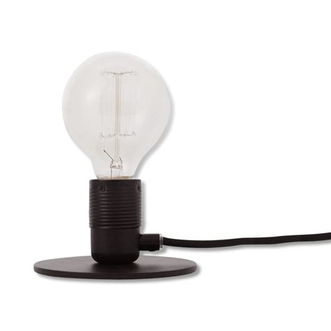 E27 Table Lamp Black Gessato Design Store