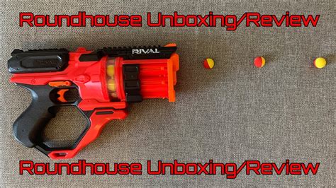 Nerf Rival Roundhouse Unboxingreviewmini Artemis Youtube