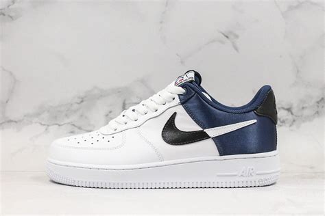 Nike Air Force 1 NBA Low Midnight Navy/White Navy Satin