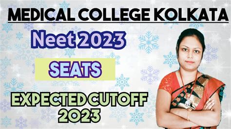 Medical College Kolkata Neet 2023 Expected Cutoff Kolkata Medical