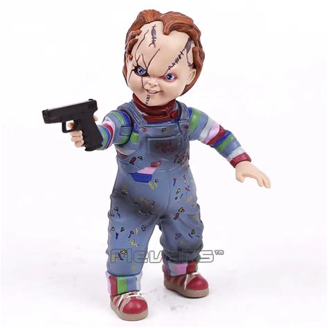 Child's Play CHUCKY Horror Doll PVC Figure Collectible Model Toy 12.5cm-in Action & Toy Figures ...