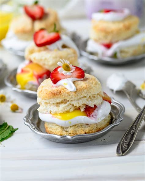 Lemon Meringue Strawberry Shortcakes | Buttermilk by Sam