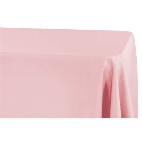 90x156 Rectangular Oblong Polyester Tablecloth Dusty Rosemauve Cv