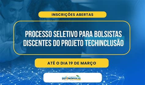 Edital abre inscrições para processo seletivo de bolsista discente para