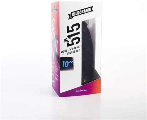 Dildorama Modell S B Zoll X Cm Sehr Naturgetreuer Dildo Schwarz Mit Hoden