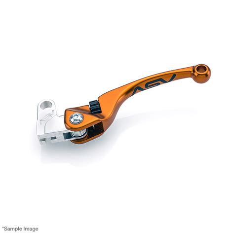 Honda CRF450L 2019 2022 ASV F4 Forged Clutch Lever Orange CDF406PX O