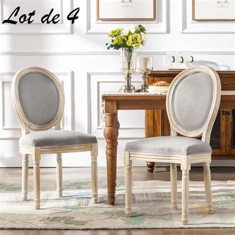 Lot De Chaises M Daillon Louis Xvi Chaises De Salle Manger