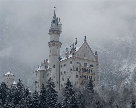Зимний замок обои, картинки, фото (с изображениями) | Замок ...