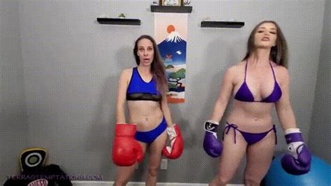 Bikini Boxing Babes Vicky Vixxx TerraMizu HD 720 WMV Terras Temptations Clips4sale