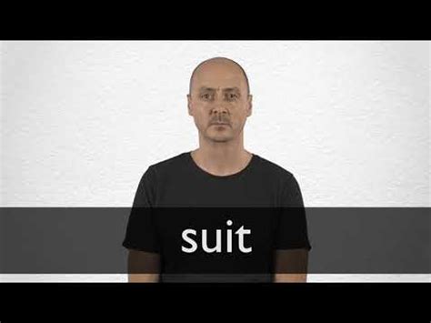 SUIT definition and meaning | Collins English Dictionary