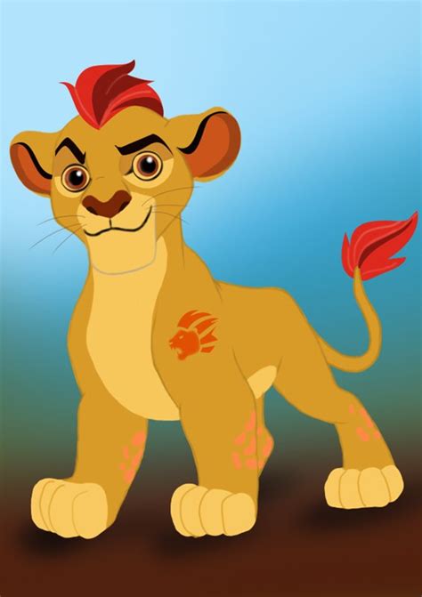 Learn How to Draw Kion from The Lion Guard (The Lion Guard) Step by
