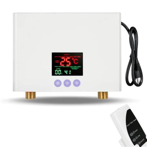 Tankless Electric Water Heater V W Under Sink On Demand Instant Hot Wa Ebay