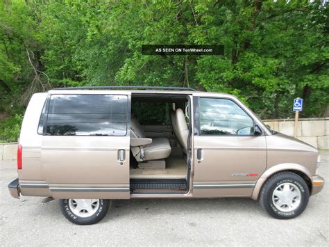 1999 Chevy Astro Awd 8 Passenger Mini Van Reliable Many Options