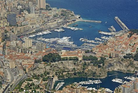 Monaco Port Hercule Marina in Cap D'Ail, Provence-Alpes-Cote D'Azur