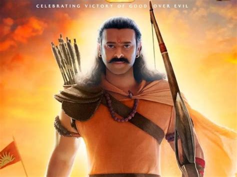 Makers Released New Poster Of Adipurush Users Said Jai Shri Ram प्रभास के 43वें बर्थडे पर