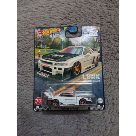 Putih Hot Wheels Nissan Skyline R Lbwk Super Silhouette White Boulevard Premium Shopee Malaysia