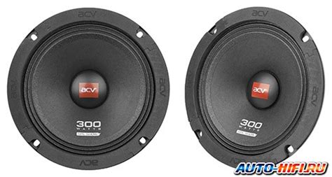 Среднечастотная акустика ACV MS-6PRO | Характеристики ACV MS-6PRO ...