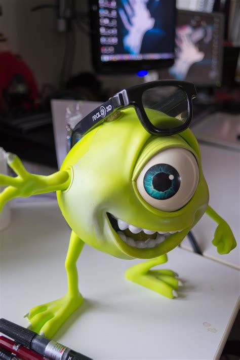 Mike Wazowski With Glasses