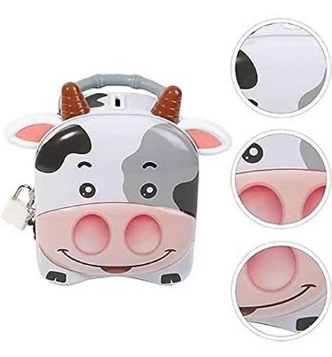 cute  money safe piggy bank  lock savings bank  kids