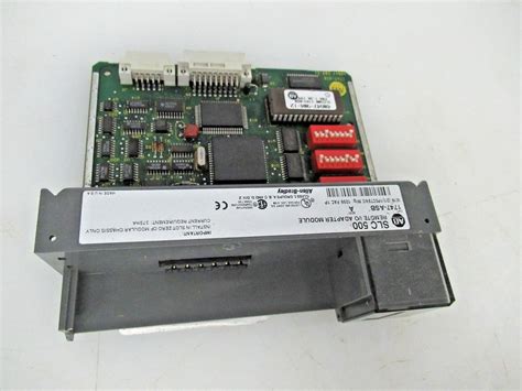 ALLEN BRADLEY SLC 500 I O ADAPTER MODULE SER A 1747 ASB EBay