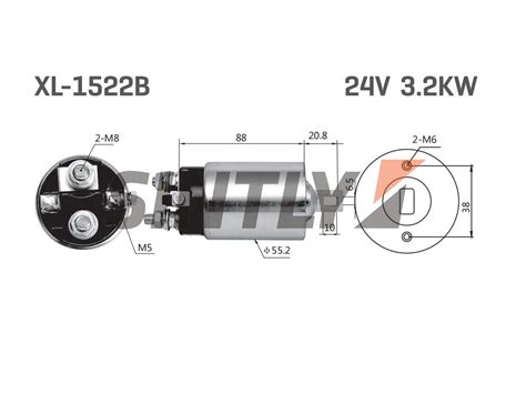 Starter Solenoid Switch ZM 896 UNIPOINT SNLS 752 AS PL SS5007 Cargo