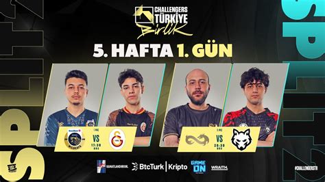 IW GS HOWL EF Challengers TR Birlik 2 Split 5 Hafta 1 Gün