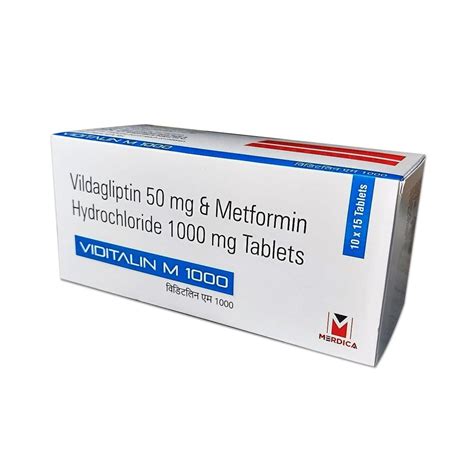 Vildagliptin 50 Mg Metformin 1000 Mg Tablets At 3190 Box New