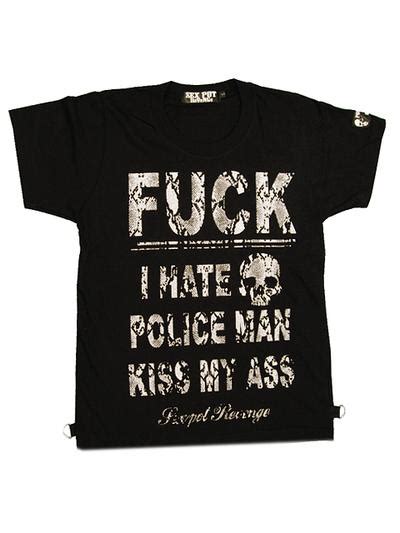 Cdjapan F Police T Shirt S Sa Sex Pot Revenge Apparel