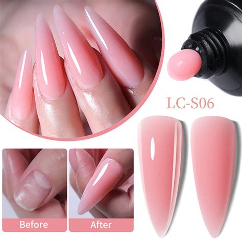 Ur Sugar Lilycute Ml Quick M Ng Gel Gi Nail Nh B Ng Uv Nude Nh H Ng Cho M Ng Tay K O D I