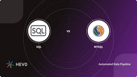 Sql Vs Mysql 5 Critical Differences Learn Hevo