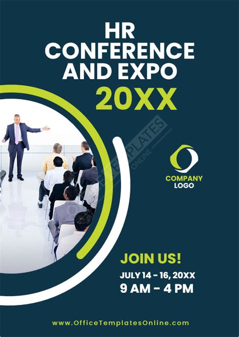 word poster templates