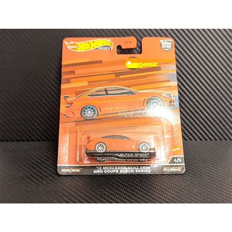 Hot Wheels 風火輪 1 64 汽車文化 德國車系 Mercedes Benz C63 AMG coupe 血紅 蝦皮購物