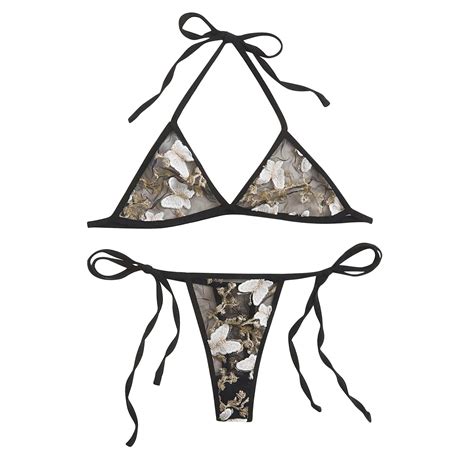 Poteti Sexy Lingerie For Women Plus Size See Through Black Mesh