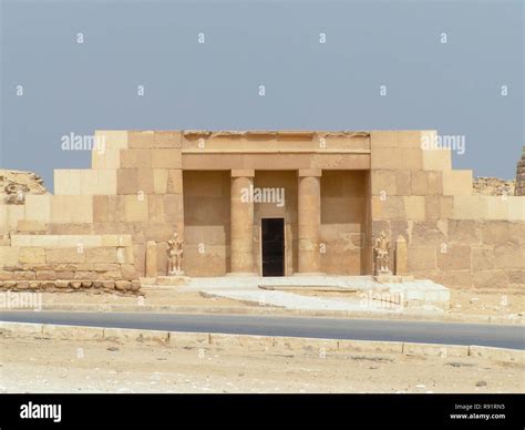 Tomb Of Mereruka Saqqara Giza Egypt Stock Photo Alamy