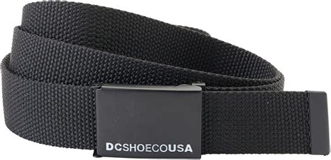 Dc Shoes Web Belt For Men Belt Men One Size Black Dc Shoes