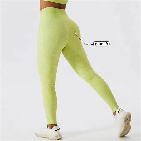 Women S High Elastic Naked Feeling Workout Pants Breathable Soft Quick Dry Yoga Leggings Gym