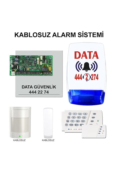 Data Güvenlik Kablosuz Alarm Sistemi Alarm Seti Fiyatları ve Özellikleri