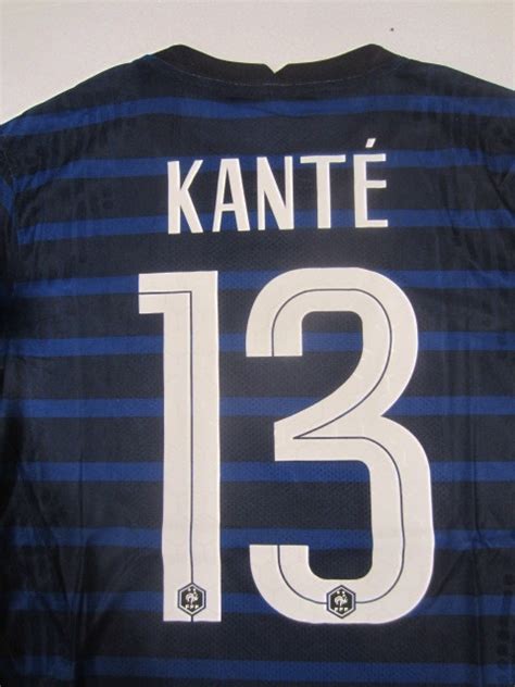 Ngolo Kante France Euro 2021 Match Slim Blue Home Soccer Jersey 2020