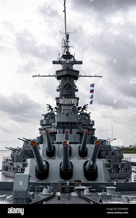 Uss Alabama Battleship Mobile Stock Photo Alamy