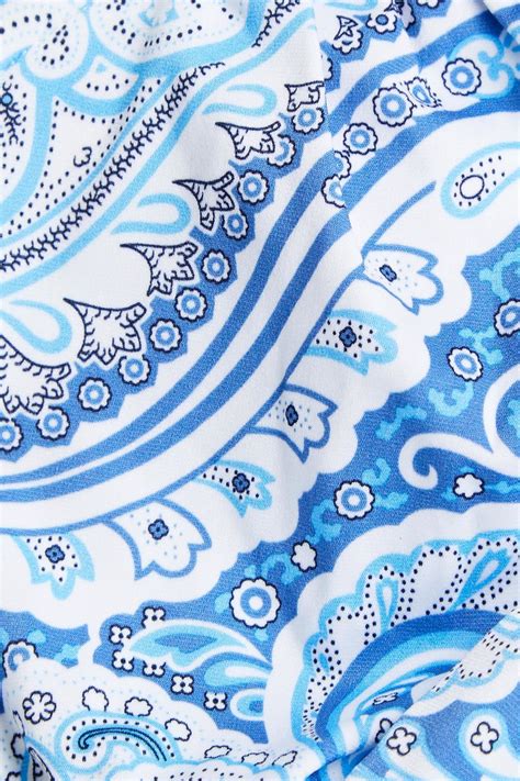 MELISSA ODABASH Barbados Paisley Print Underwired Bandeau Bikini Top THE OUTNET