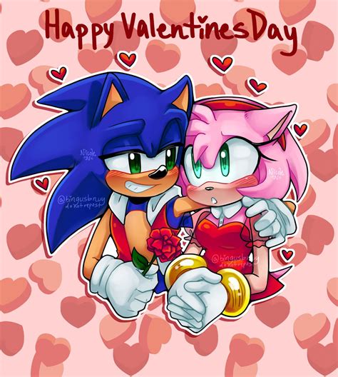 Amyrosefanlol On Twitter Rt Bingusbnuy Sonamy For Valentines Day