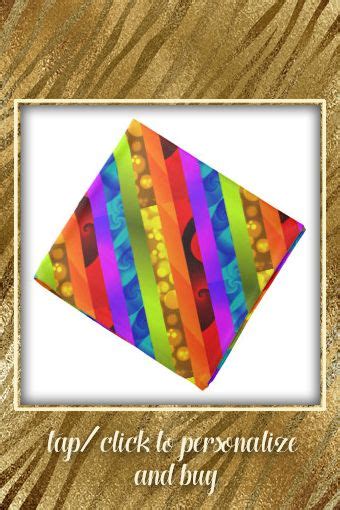 Gay Pride Bandana Abstract Gay Pride Flag Bandana Bandana Gay