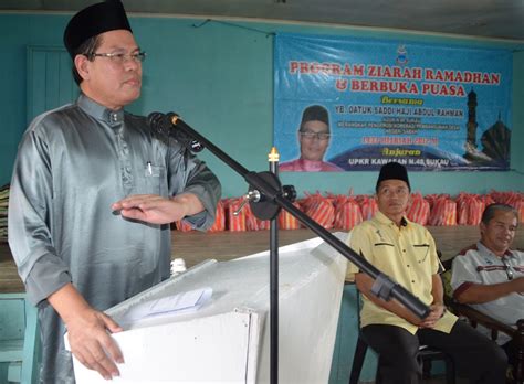 Saddi Abdul Rahman Ziarah Ramadhan Tinjauan Mesra Dan Berbuka Puasa